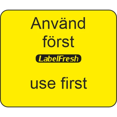 Etikett LabelFresh Använd först/Use first 1000/fp