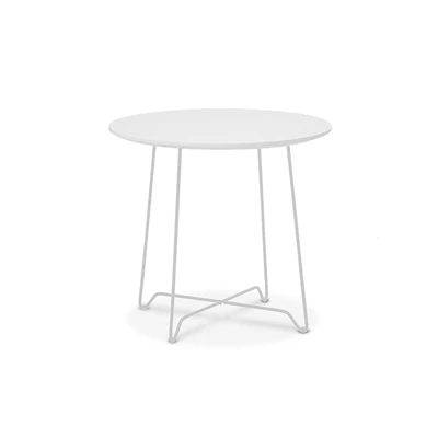 Soffbord Nina d50h46 Vit/Vit