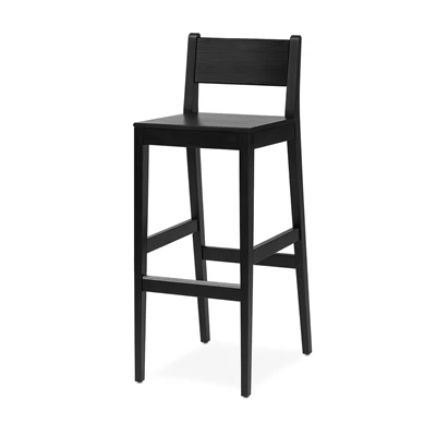 Barstol Use hög Svartbets