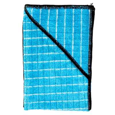Fönsterduk Moerman Bambu Microfiber 40x60cm Blå