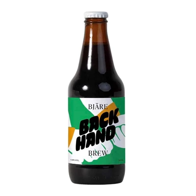 Öl Back Hand Brew 4.8% 33cl Flaska 24st/kolli