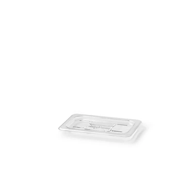 Lock GN 1/4 Klar polykarbonat med handtag