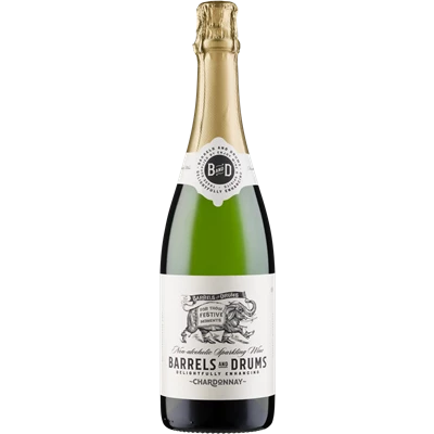 Barrels & Drums Sparkling Chardonnay 0% 75cl