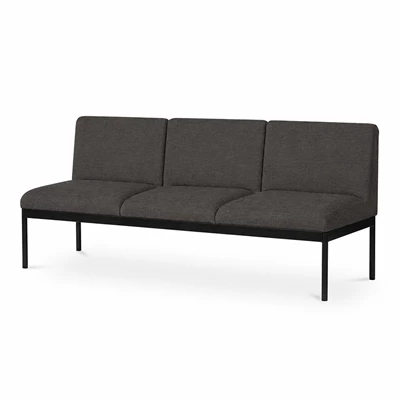Soffa Day 3-sits Mörkgrå