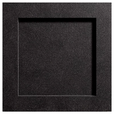 Väggabsorbent Modern 2-pack Svart