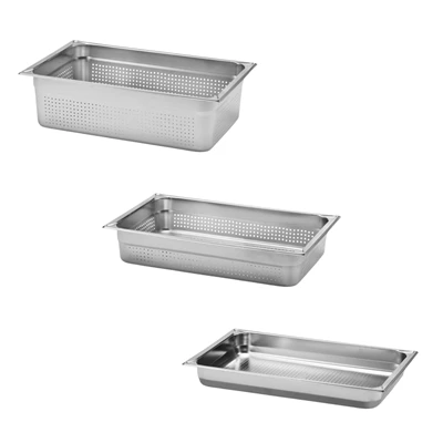 Kantin GN 1/1-100 perforerad Rostfri 13,0 L
