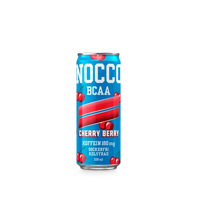 Nocco Cherry Berry 33cl Burk 24st/kolli