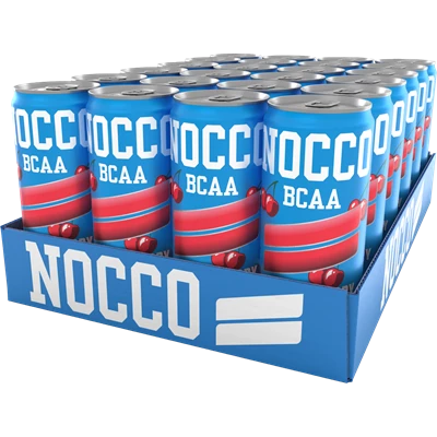 Nocco Cherry Berry 33cl Burk 24st/kolli