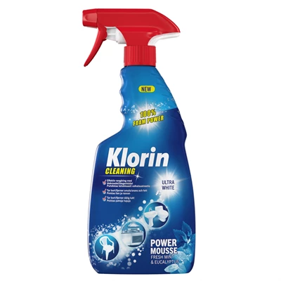 Klorin Rengöringsspray Power Mousse 500 ml 