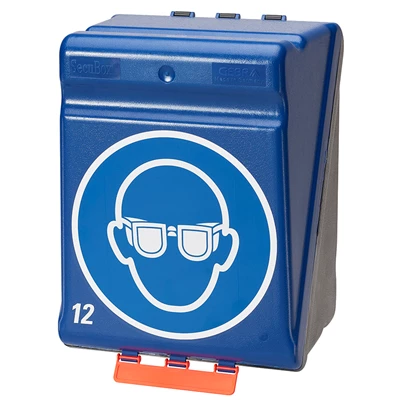 Förvaringsbox skyddsglasögon Gebra SecuBox Maxi 12