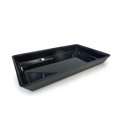 Plexiline Fat svart 400x235x50mm