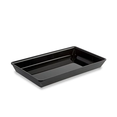Plexiline Fat svart 400x235x50mm