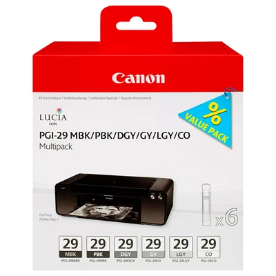 Bläckpatron Canon PGI-29 Multipack Färg
