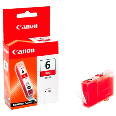 Bläckpatron Canon BCI-6R Röd 