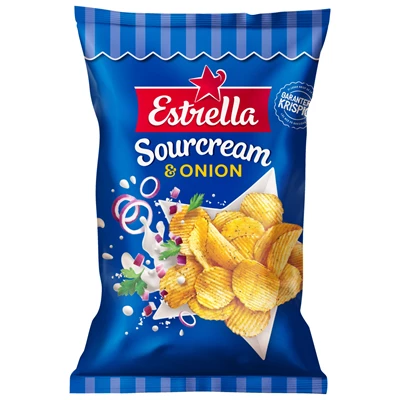 Estrella Sourcream & Onion 21x175g