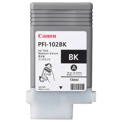 Bläckpatron Canon PFI-102BK Svart