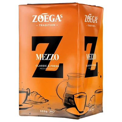 Kaffe Zoégas Mezzo VAC 500g 12st/kolli