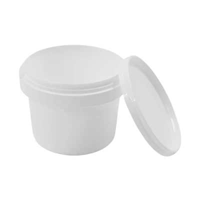 Bägare tät m lock rund 120ml Vit 1174st/kolli