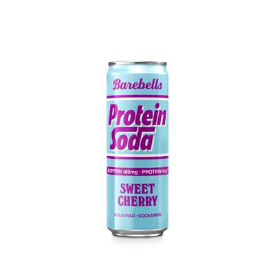 Barebells Protein Soda Cherry 35,5cl 12st/kolli