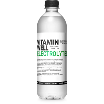 Vitamin Well Electrolytes Lemon/Lime 50cl 12st