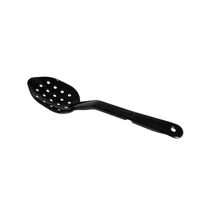 Serveringssked PC Perforerad 28cm Svart