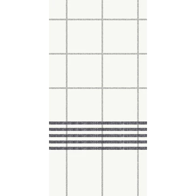 Servett Dunisoft 1/8 48x48cm Svartrutig 360st/koll