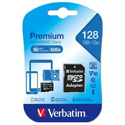 Minneskort Verbatim SDXC 128GB