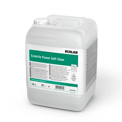 Sköljmedel Ecobrite flower soft clean 10L 