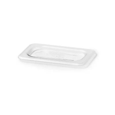 Lock GN 1/9 Klar polykarbonat utan handtag