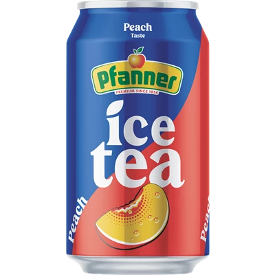 Pfanner Ice Tea Peach 33cl Burk 24st/kolli