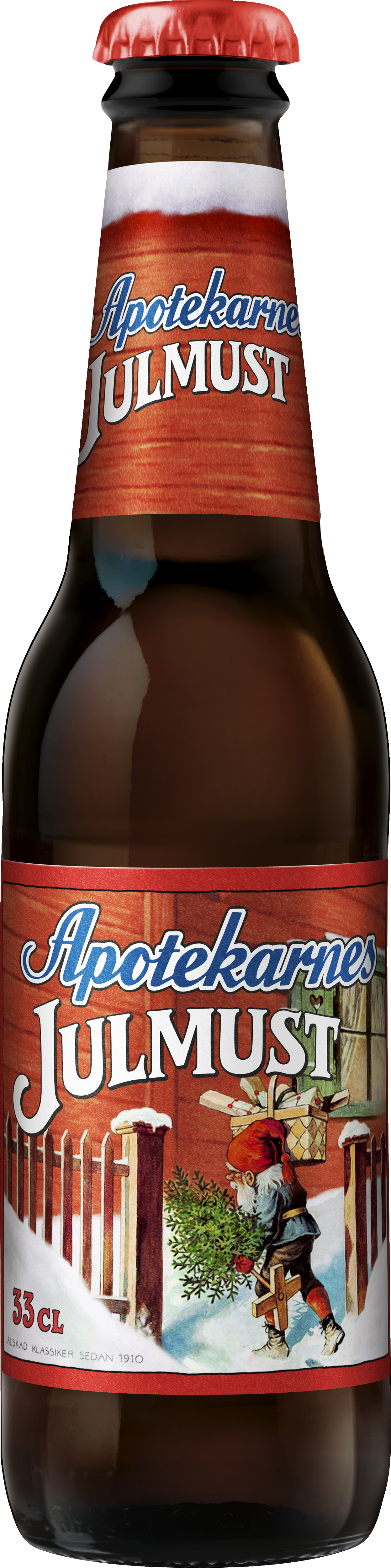 Julmust Apotekarnes 33cl EG 24st/kolli