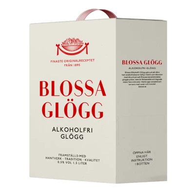 Glögg Blossa Alkoholfri 1,5L BIB