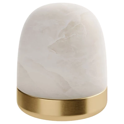 LED-Ljushållare Marmor Terra Ø84x95mm 6st/fp