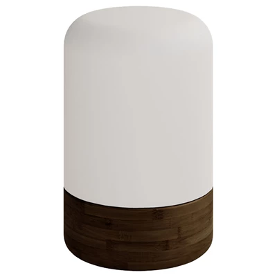 LED-Ljushållare Valnöt Sombra Ø76x121mm 6st Brun